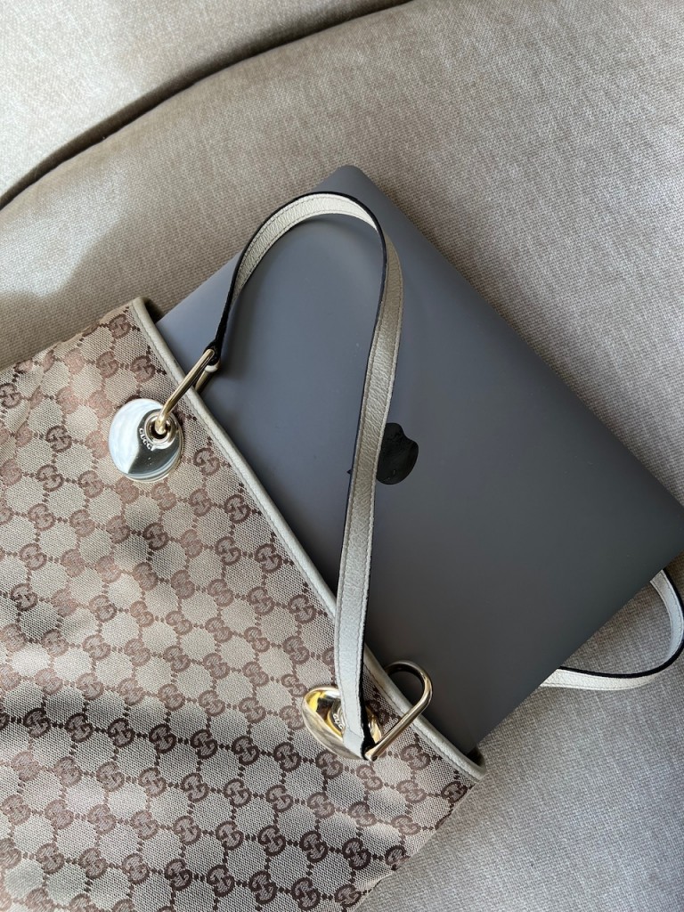 Gucci Eclipse Tote Autentisk Vintage Chanel LV Gucci YSL