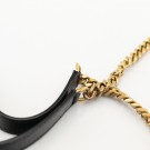 Saint Laurent Vinyle Round (2019) – ikonisk rund veske i sort skinn thumbnail