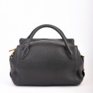 Prada Vitello Daino, sort skinn thumbnail