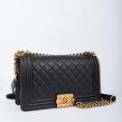 Chanel Old Medium Boy  thumbnail
