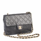 Chanel Classic flap, lammeskinn (1989) thumbnail