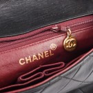Chanel Classic flap, lammeskinn (1989) thumbnail
