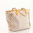 Louis Vuitton Neverfull MM (2010) – ikonisk tote i Damier Azur thumbnail