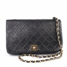 Chanel Classic Flap – Lammeskinn med 24K gull (1990-tallet) thumbnail