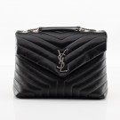 Saint Laurent veske (2017) – elegant veske i sort lammeskinn thumbnail