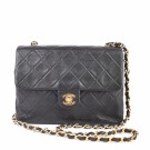 Chanel Classic flap, lammeskinn (1989) thumbnail