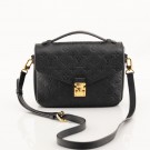 Louis Vuitton Pochette Métis (2017) – ikonisk veske i sort Monogram thumbnail