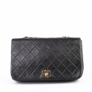 Chanel Classic Flap – Lammeskinn med 24K gull (1990-tallet) thumbnail
