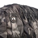 Prada Gaufre Hobo Fringe – Svart nylon med frynser thumbnail