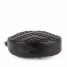 Gucci Wristlet (2000) – elegant clutch i sort lammeskinn thumbnail