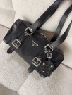Prada Nylon Buckle Bag Black thumbnail