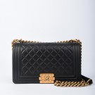 Chanel Old Medium Boy  thumbnail