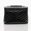 Saint Laurent veske (2017) – elegant veske i sort lammeskinn thumbnail
