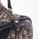Christian Dior Trotter Boston (2000) – ikonisk veske i blå Trotter canvas thumbnail