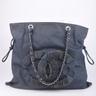 CHANEL DENIM TOTE – CC MONOGRAM (2009) thumbnail