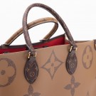 Louis Vuitton Onthego GM (2021) – ikonisk tote i Reverse Monogram thumbnail