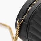 Saint Laurent Vinyle Round (2019) – ikonisk rund veske i sort skinn thumbnail
