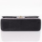 Chanel Double Flap Jumbo (2005) – ikonisk veske i sort caviar thumbnail