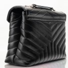 Saint Laurent veske (2017) – elegant veske i sort lammeskinn thumbnail