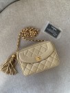 Chanel Beige Lambskin Bag thumbnail