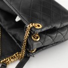 Saint Laurent Mini Nolita (2023) – elegant veske i sort lammeskinn  Klassisk Saint Laurent Mini Nolita i mykt sort lamme thumbnail