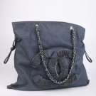 CHANEL DENIM TOTE – CC MONOGRAM (2009) thumbnail