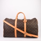 LOUIS VUITTON KEEPALL 50 (1980) – KLASSISK WEEKENDBAG FRA FRANKRIKE thumbnail