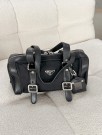 Prada Nylon Buckle Bag Black thumbnail