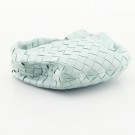 Bottega Veneta Mini Jodie (2020) – ikonisk veske i pastellblått lammeskinn thumbnail