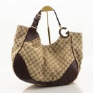 Gucci Charlotte Hobo (2010) – elegant skulderveske i GG monogram thumbnail