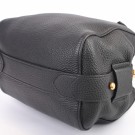 Prada Vitello Daino, sort skinn thumbnail