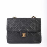Chanel Classic flap, lammeskinn (1989)
