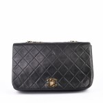 Chanel Classic Flap – Lammeskinn med 24K gull (1990-tallet)