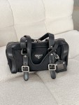 Prada Nylon Buckle Bag Black