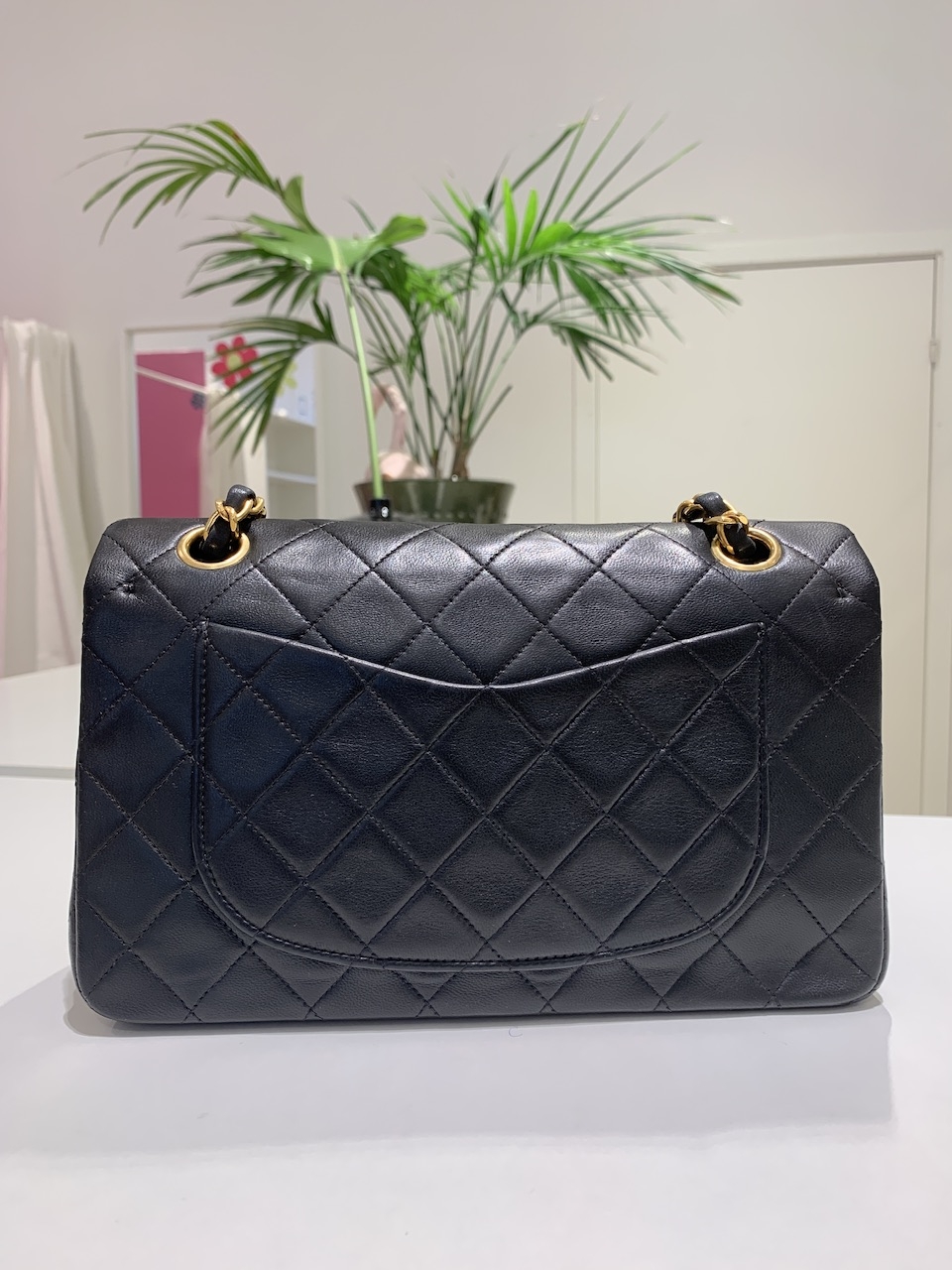 Chanel Small Lambskin Flap with 24k Gold Hardware