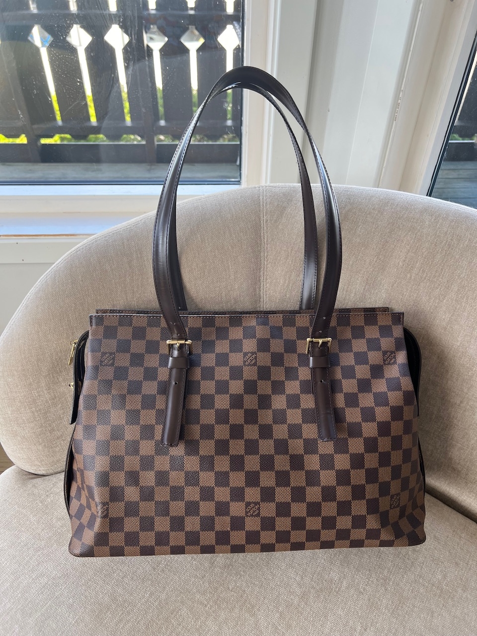 i Damier Ebene canvass